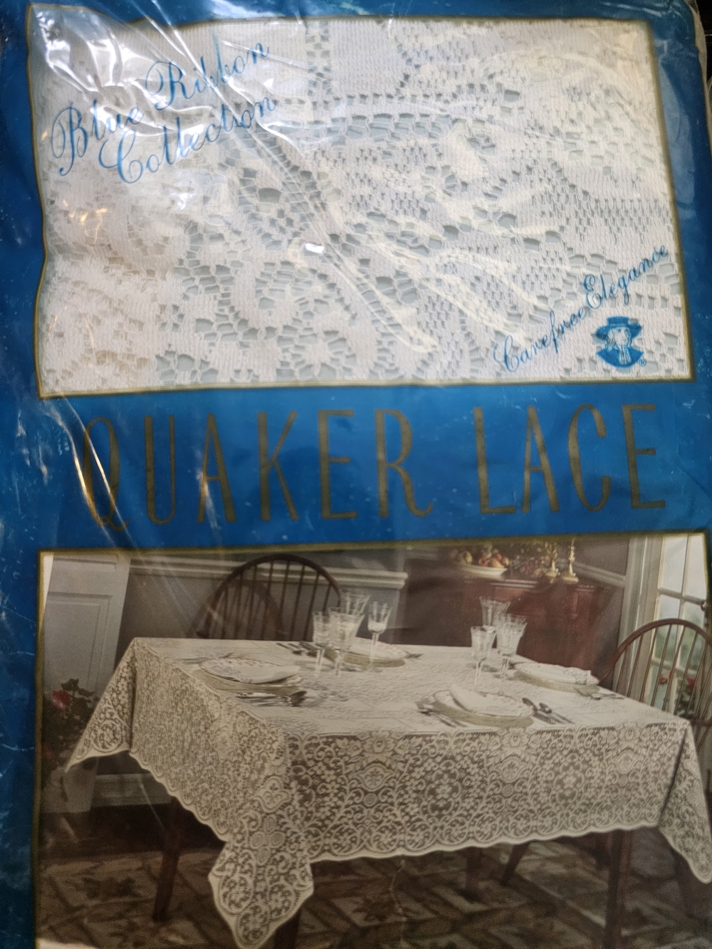 Large White Quaker Lace